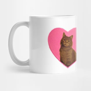 Valentin cat Mug